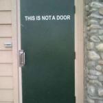 Confused Door