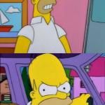 Threatening Homer