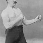 Overly Manly Man meme