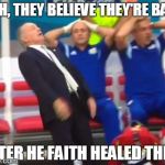 thanks to all who helped me make this meme (keyboard, mouse, etc.) | SHH, THEY BELIEVE THEY'RE BALD AFTER HE FAITH HEALED THEM | image tagged in sabella fall,memes | made w/ Imgflip meme maker