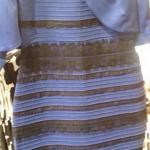 Blue and black or white and gold?