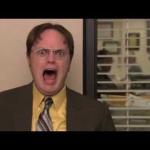 dwight angry