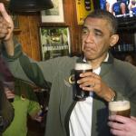 Obama Drinking