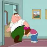 Peter farting on meg