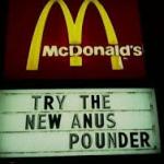 McDonald's Anus Pounder meme