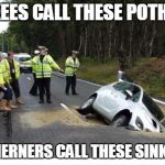 Pothole | YANKEES CALL THESE POTHOLES SOUTHERNERS CALL THESE SINKHOLES | image tagged in pothole | made w/ Imgflip meme maker