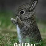 rabbit golf clap