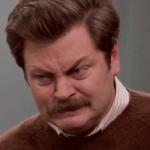 Crying Ron Swanson