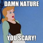 OH LAWDY | DAMN NATURE YOU SCARY! | image tagged in oh lawdy | made w/ Imgflip meme maker