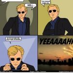 Horatio Caine | H, 911 WAS AN INSIDE JOB! WELL... IF 911 WAS AN INSIDE JOB... WHY DID THE PLANES COME FROM OUTSIDE THE BUILDINGS | image tagged in horatio caine | made w/ Imgflip meme maker