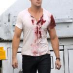 Ryan Gosling Bloody Shirt