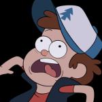 dipper screaming meme