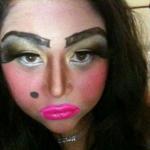 Makeup fail