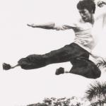 Bruce Lee flying Dropkick