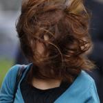 hair wind girl windy