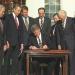 Clinton Signing