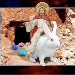Easter Bunny Jesus meme
