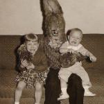 Creepy easter bunny