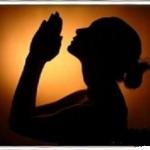 Woman praying 