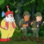 Family guy Clown soldier