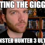Ben, I feel your pain... | FIGHTING THE GIGGINOX IN MONSTER HUNTER 3 ULTIMATE | image tagged in stuckmann stare,monster hunter,pain | made w/ Imgflip meme maker