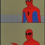 spiderman humor meme