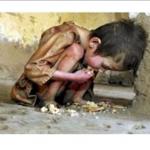 Starving child