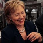 Hilary Laughing