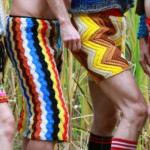 Crocheted Men's Shorts