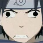 Sasuke's pissed derp face meme