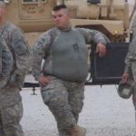 fat army soldier | YEAH, I WORK OUT EVERY DAY | image tagged in fat army soldier | made w/ Imgflip meme maker