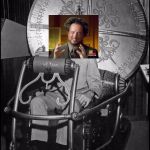 Ray in his Time Machine | AS YOU CAN SEE I HAVE AN ALIEN DEVICE | image tagged in ray in his time machine,ancient aliens | made w/ Imgflip meme maker