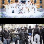 before after | BALTIMORE LAST WEEK BALTIMORE NOW | image tagged in before after,baltimore riots | made w/ Imgflip meme maker