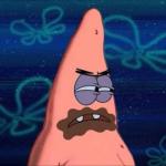 Patrick chocolate mouth