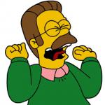 Ned Flanders Shouting meme