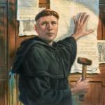 Martin Luther Nails 95 Theses