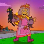 Loca de los gatos, Simpsons