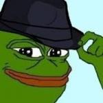 pepe tipping his hat