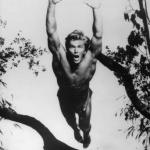 Denny Miller Leaping Tarzan Happy Birthday meme