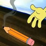 Spongebob's Pencil meme