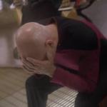 doubleface palm Picard meme