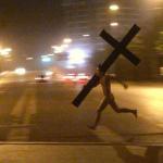 Running Cross meme