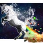 Unicorn fart rainbows meme