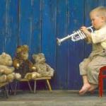 trumpet boy