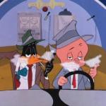 Daffy and Porky--HIGH meme