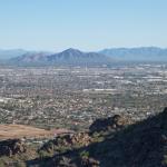 Phoenix Valley from south Mountain