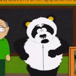 Sad Panda South Park