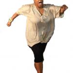 Oprah running away