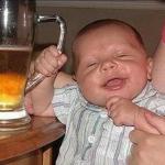 drunk baby