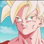Goku Derp Face meme